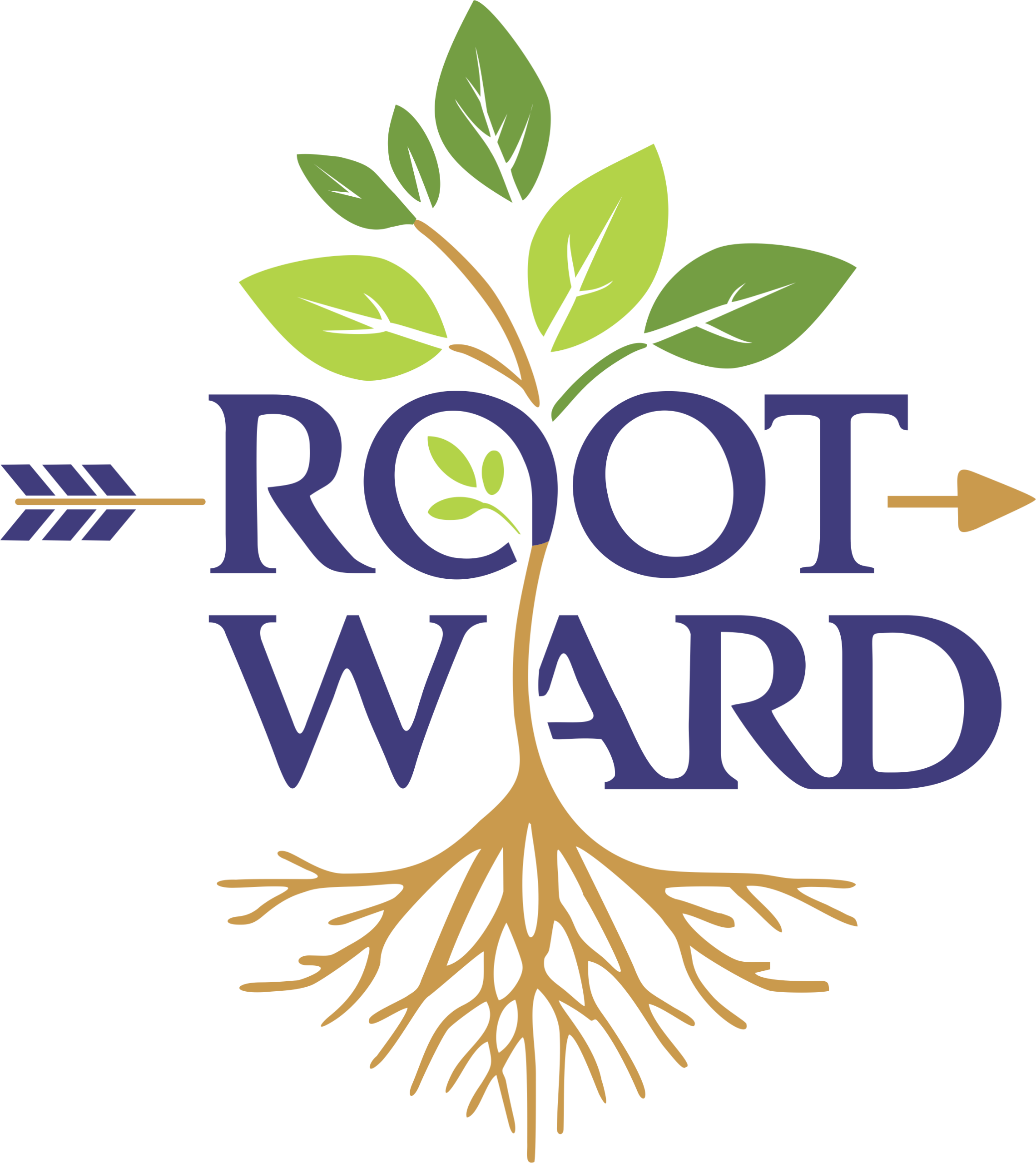 Rootward
